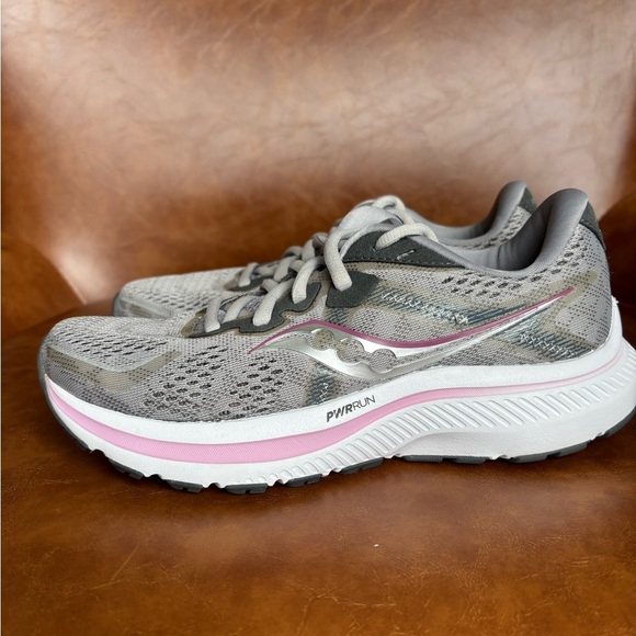 Saucony Women's Omni 20 Gray Running Shoes Size 6.5 - Picture 5 of 9